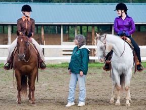 4-Hers and horses; photo by Edwin remsberg, USDA