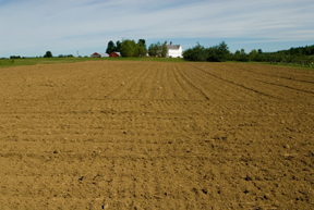 plowed farm field; photo by Edwin Remsberg, USDA
