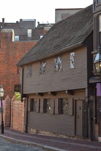 Paul Revere's house in Boston.