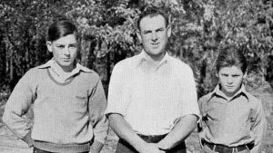 Hartson Blackstone, age 40, and his two 4-H Member sons, 16 year old Philip and 14 year old Richard