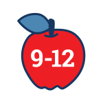 Grades 9-12 apple icon for 4H Project Kits