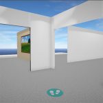 screenshot of virtual exhibit hall