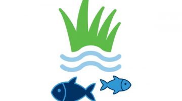 Marine science and aquaculture icon