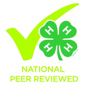 graphic for 4-H National Peer Reviewed activity