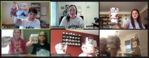 screenshot of 4-H Summer Learning online session of Fun Summer Snacks