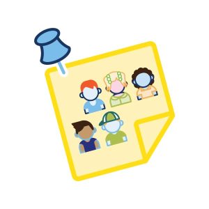 icon for Summer Learning Series "Noteworthy About Participants" home page button