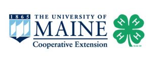 UMaine Extension and 4-H cloverleaf combined logos