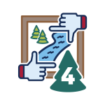 icon for experience 4 of the Maine Rivers and Perspectives 4H toolkit