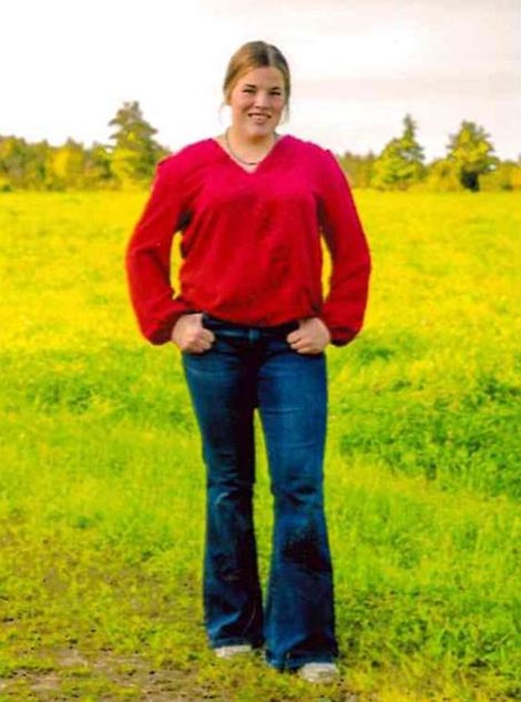 Mackenzie Ramsdell in a field