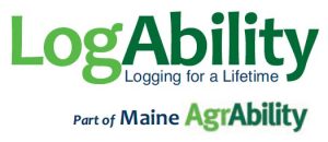 LogAbility - part of Maine AgrAbility logotype