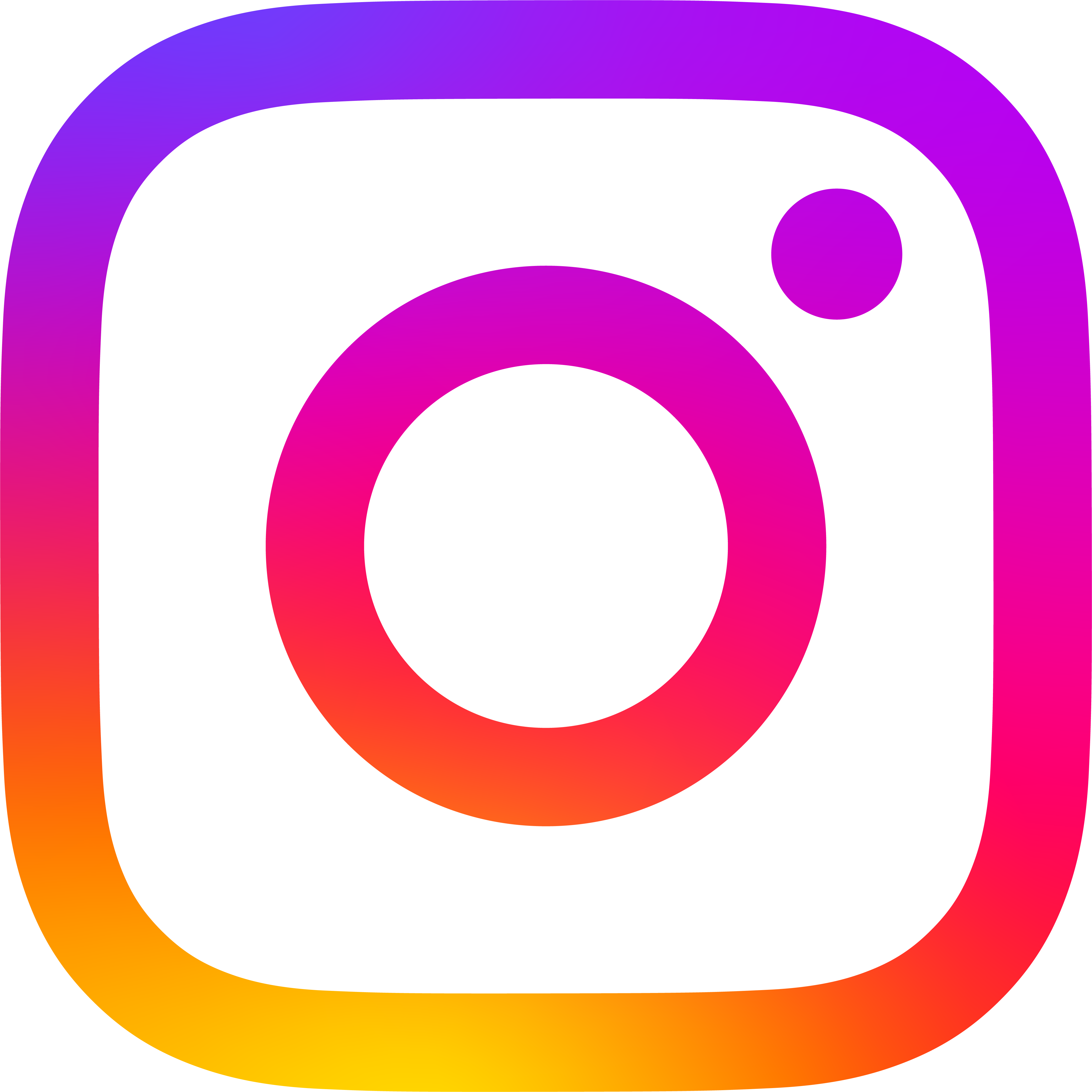 Colored instagram logo