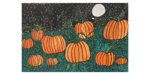 Pumpkin Patch, by artist Micah Webber.