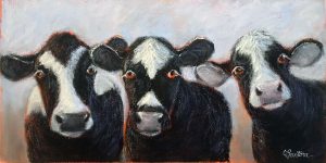 Barnyard Gang, by artist Carol Santora.