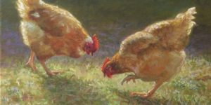 March: “Chicken Scratch,” Gisèle McLear