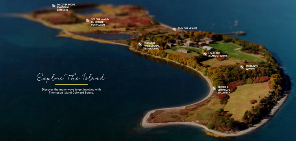 Screenshot of Thompson Island