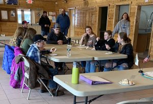 4-H youth having a meeting