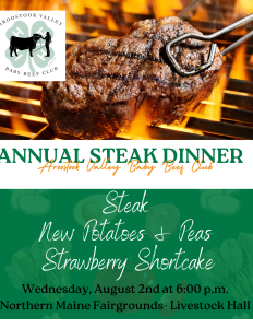 steak dinner adverstisement