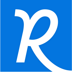 R logo - reminder app logo