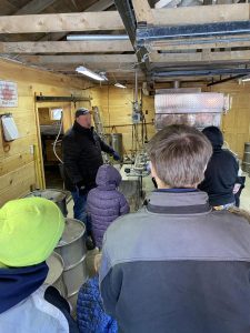tour of making maple syrup