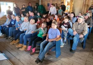 group of 4-H members and families