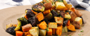 variety of roasted vegetables