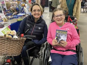 two girls at the equine affair