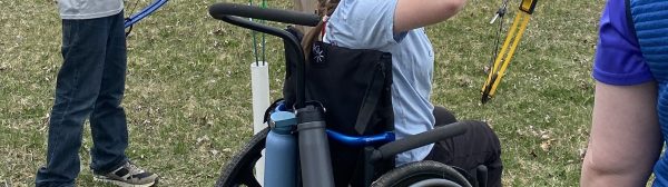 kids learning about archery