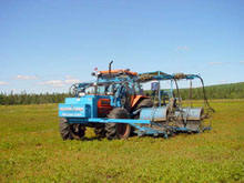 Doug Bragg Enterprises Ltd. Mechanical Blueberry Harvester 
