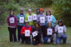 Becoming an Outdoors Woman participants