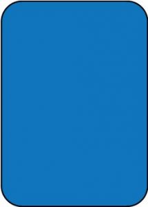graphic of a blue card