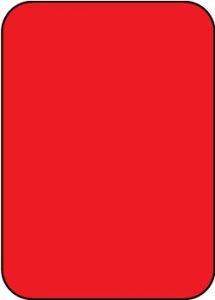 graphic of a red card