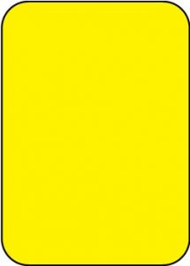 graphic of a yellow card