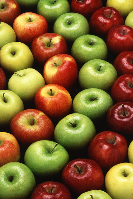 Color Coordinated Apples