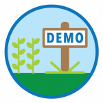 Demonstration Garden MGV project map icon