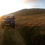 Sunset on Kit’s Range Rover