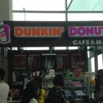 Dunkin' Donuts cafe at an airport