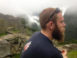 Charles Rodda takes in the view of Machu Picchu