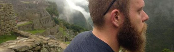 Charles Rodda takes in the view of Machu Picchu