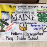 King Middle School flag