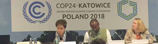 @PEspinosaC (head of #UNFCCC) speaking at a climate finance meeting at #COP24