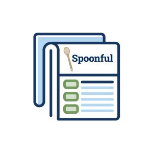 Newspaper with Spoonful as the header