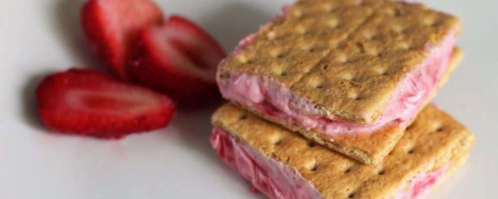 Mainely Dish: Frozen Strawberry Sandwiches - Cooperative Extension 