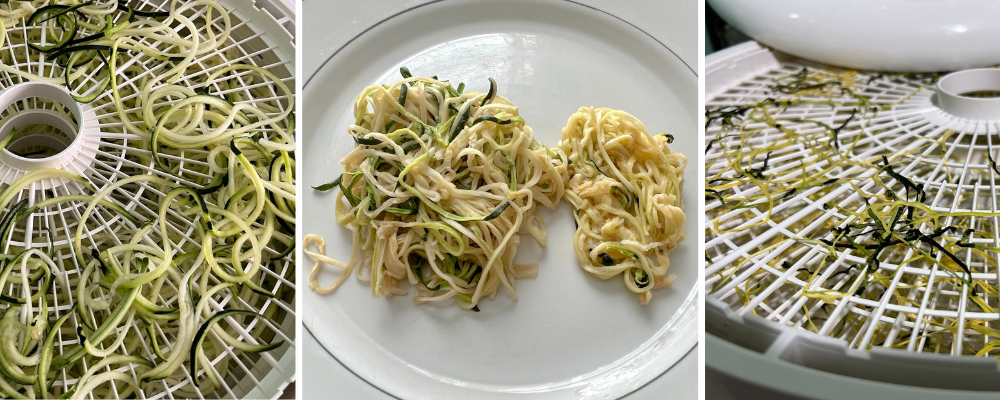 featured image for Dehydrating Zoodles – It’s Worth It!