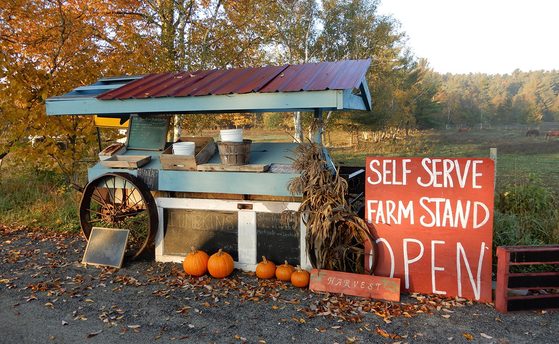self-serve farm stand