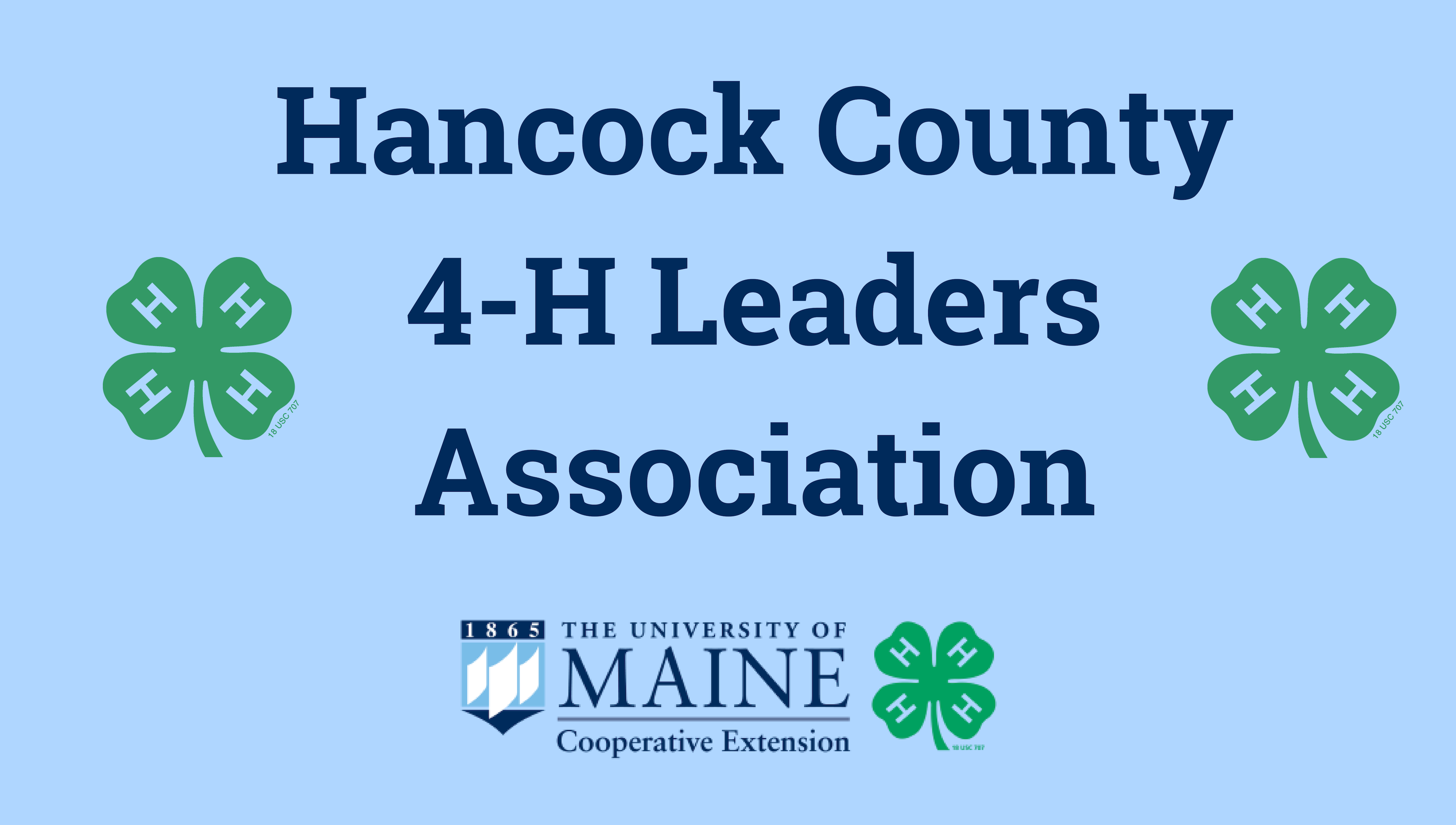 4-H leaders association logo