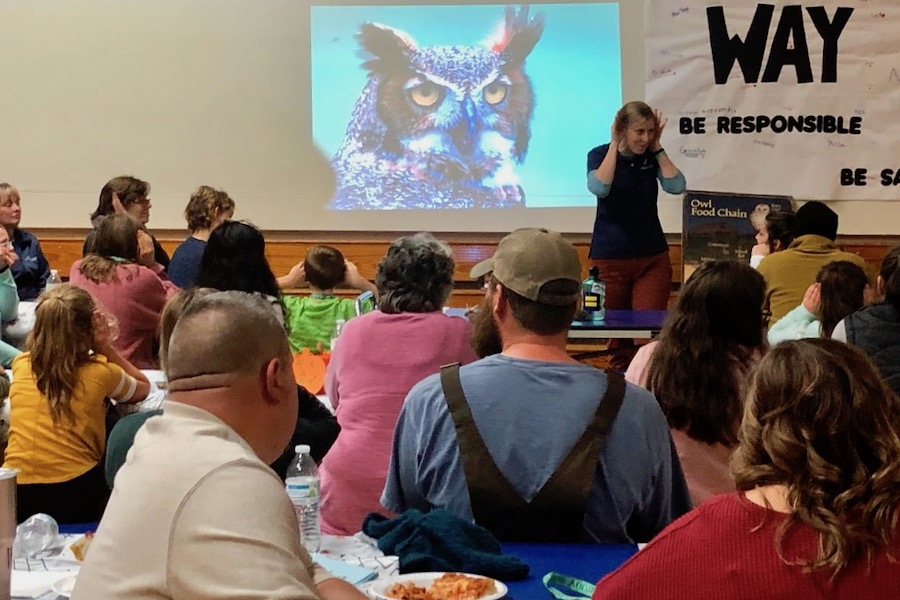 Chewonki educator talks about Owls