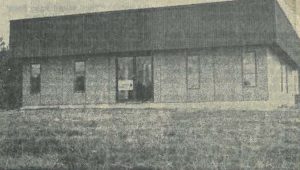 1983 - original HC Ext Building before classroom and landscape