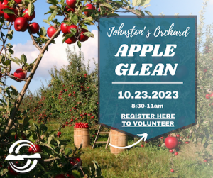 apple gleaning poster