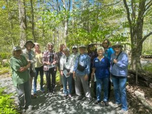Volunteers field trip to Wild Gardens of Acadia 