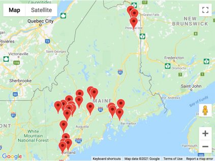 homemakers locations map screenshot